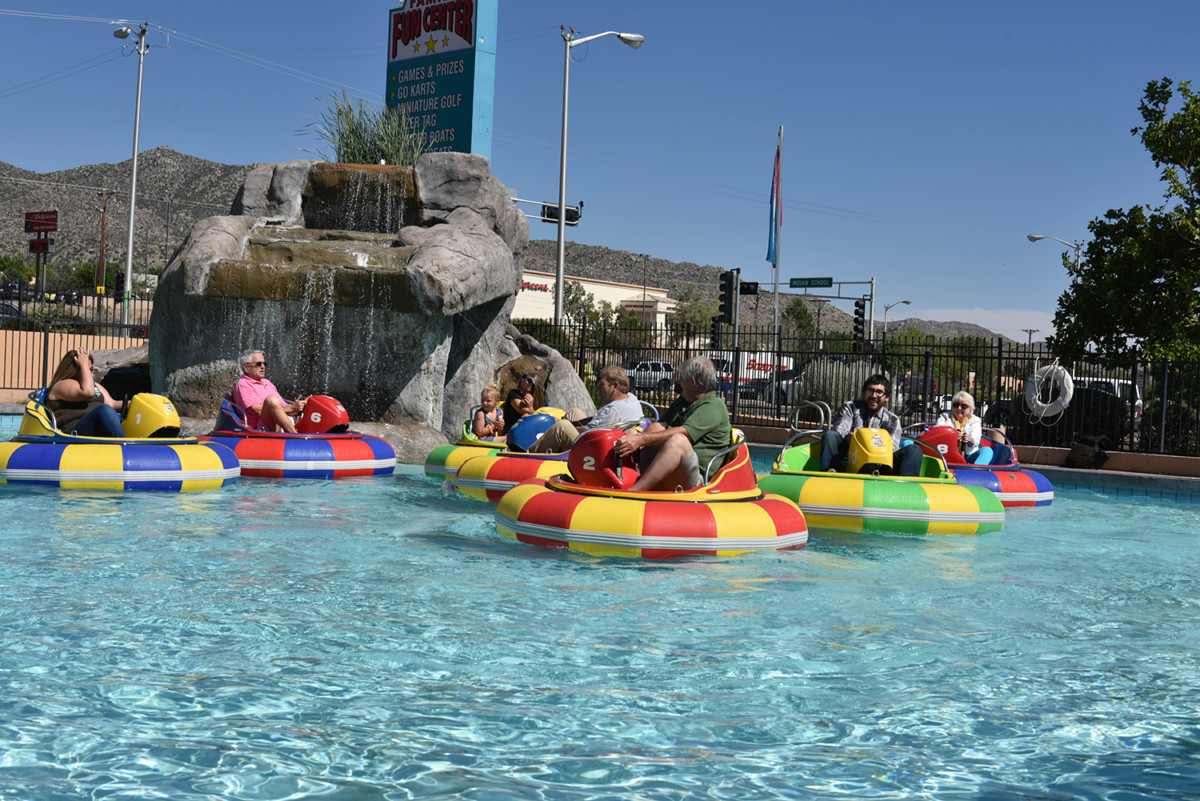 Bumper Boats Attractions Hinkle Family Fun Center Albuquerque, NM